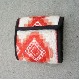 ウール刺繍財布