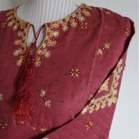 刺繍アナールカリークルタ　2点セット