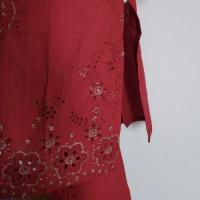 カットワーク刺繍クルタ　2点セット