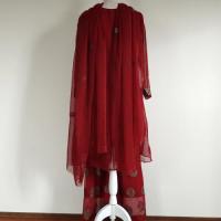 パンジャビドレス(シャララ)　3点セット【アウトレット】