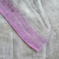 フンザ製 ヤクウール 手織りストール